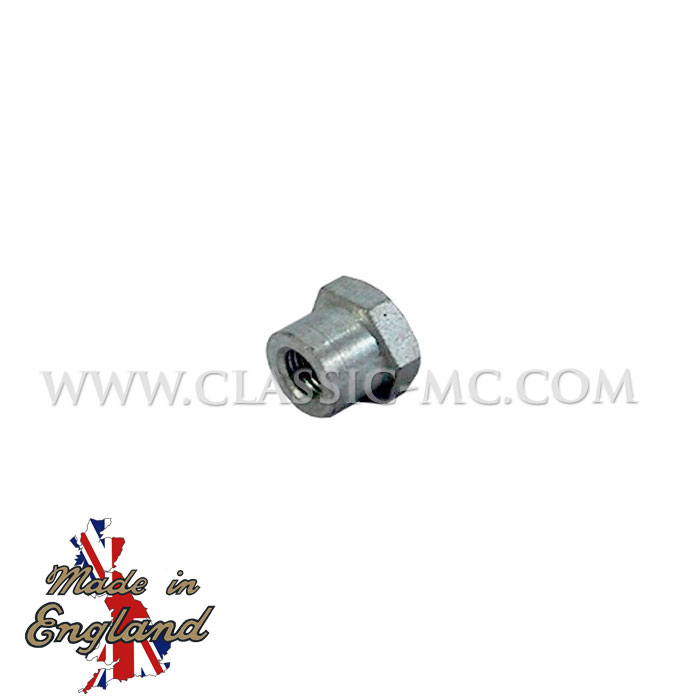 THROTTLE SLIDE ROD, T150 LOCKNUT