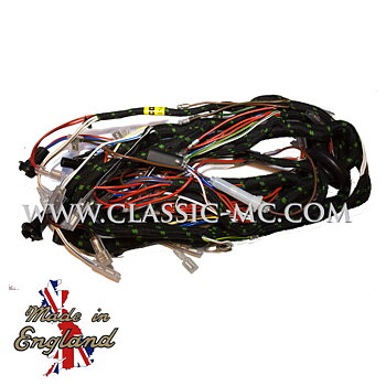 HARNESS MAIN, T150 1969-70 BRAIDED