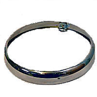 7" H/LAMP RIM, LUCAS CHROME
