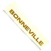 DECAL, BONNEVILLE BLOCK GOLD (120 MM)