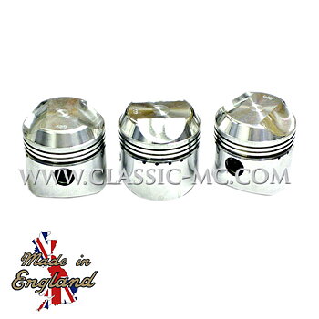 67 MM +40 PISTON SET, T150/T160 W/OMEGA RINGS
