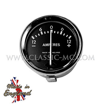 A-METER 1-3/4" 12-0-12, BLACK
