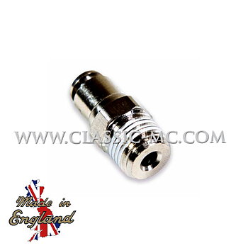 OIL PRESSURE GAUGE, ADAPTER, 1/8-4 MM STRAIGHT