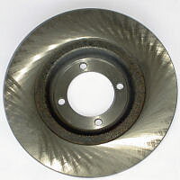 BRAKE DISC, 4 HOLE F/R CAST IRON