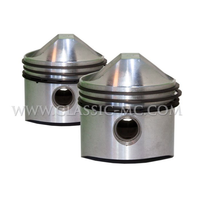 69 MM 9:1 +0,40 PISTON SET, UNIT 500 1958-67