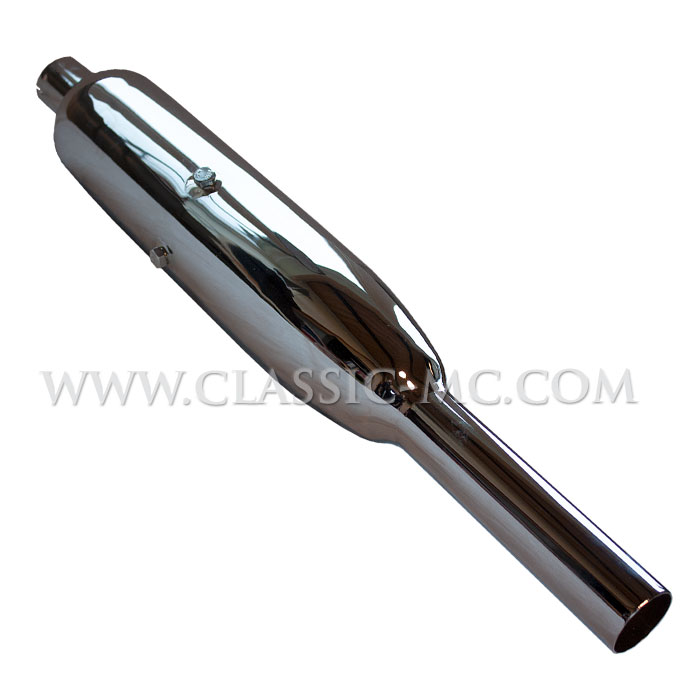 SILENCER UNIT 650, SHORT 1963-70 L/R REPLICA