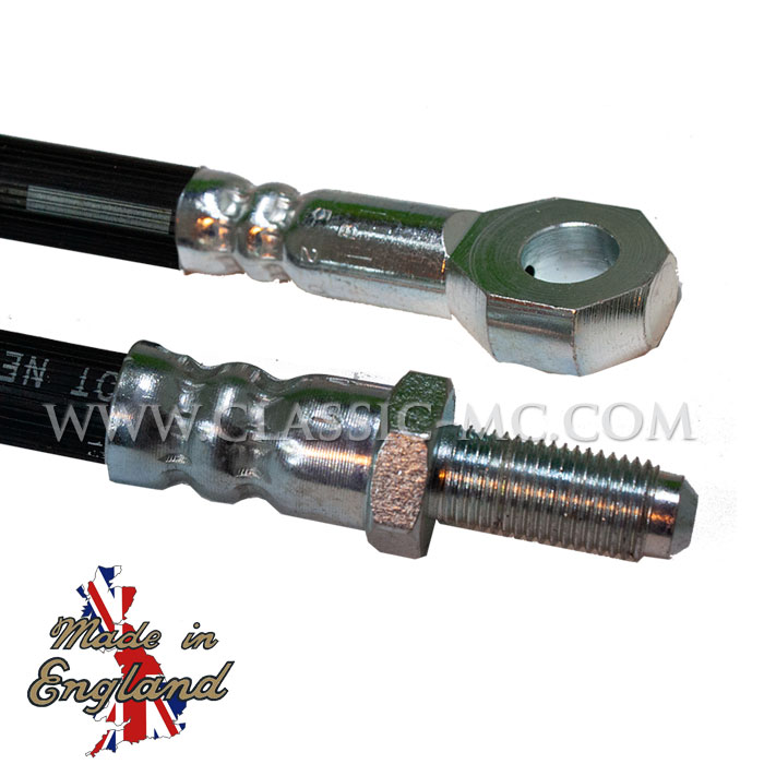 BRAKE HOSE, 310 MM THREAD/RING REINFORCED