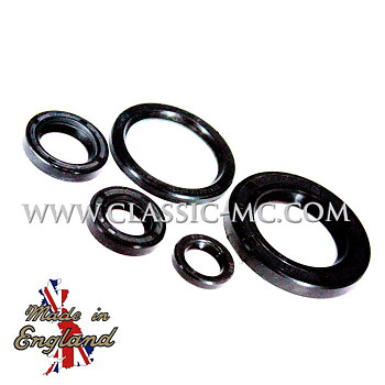 OIL SEAL SET, T150/T160/A75 1968-76