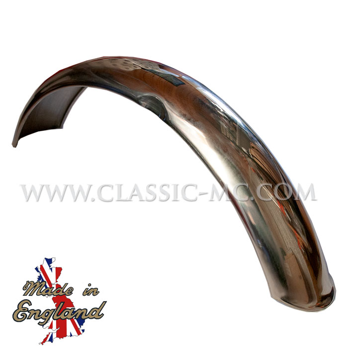 MUDGUARD FRONT, 1969-70 UNIT STAINLESS