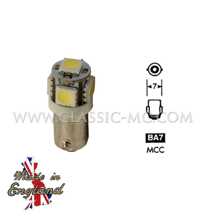 BULB BA7S, 12V LED LUCAS
