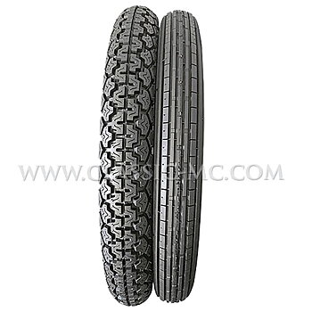 SERVIS CLASSIC TYRE SET, 3,25-19/3,50-19