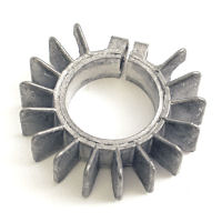 EXHAUST FINNED CLIP, 34,5 MM PUSH-IN