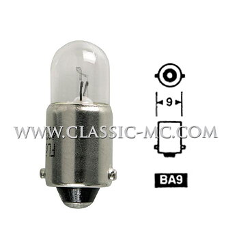 BULB BA9S, 6V