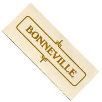 DECAL, BONNEVILLE