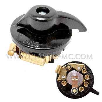 H/LAMP SWITCH LUCAS U39, SHORT KNOB