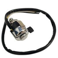 HANDLEBAR SWITCH, MILLER STYLE HORN PUSH/DIP CHROME