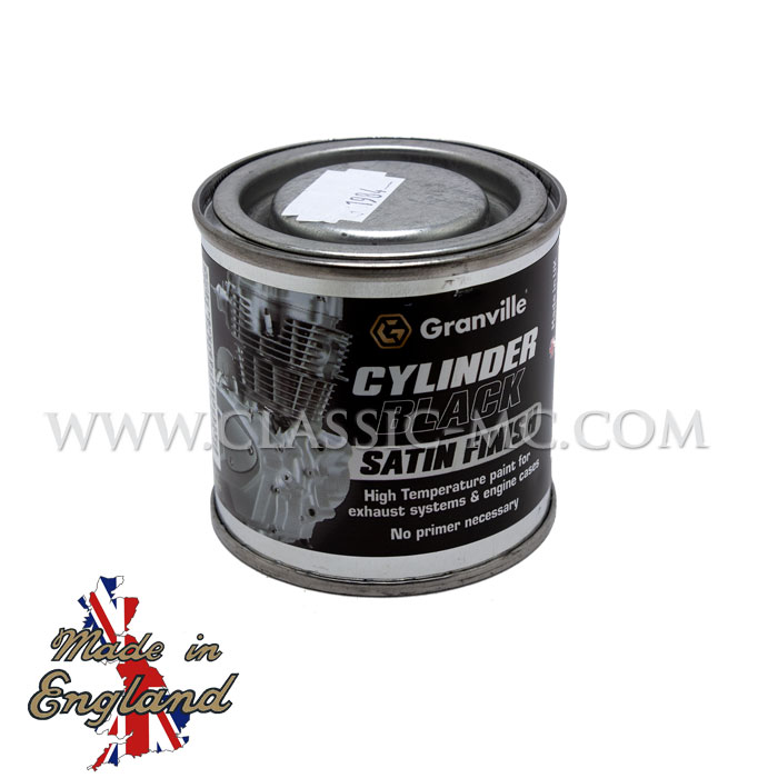 PAINT, HIGH TEMP BLACK 100 ML