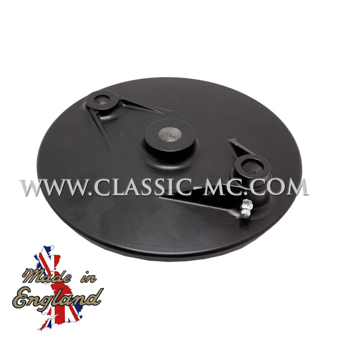 REAR BRAKE PLATE, 1971-74 CONICAL 7"