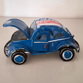 Plåtbil -Volkswagen -  Pepsi Light  Fairtrade