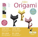 Funny Origami Katter 20 x 20 cm
