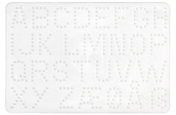 Pärlplatta A-Z, Æ Ø Å samt ß