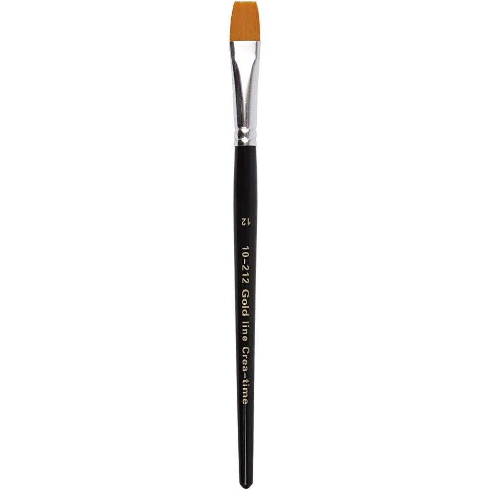 Gold Line PlattPensel nr 12
