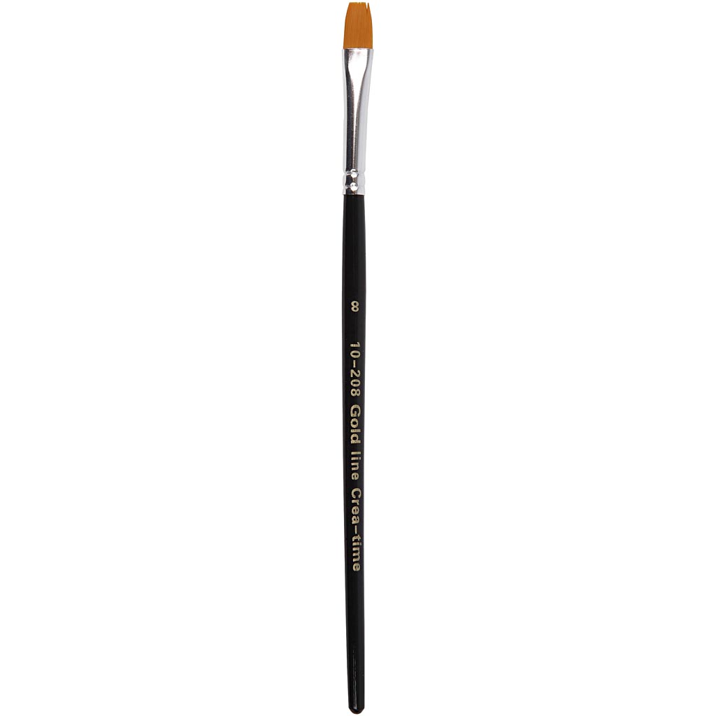 Gold Line PlattPensel nr 8