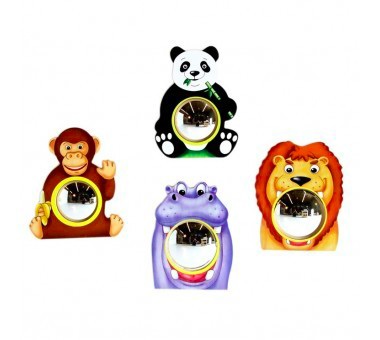 Spegelset Panda & Co. (4 delar)