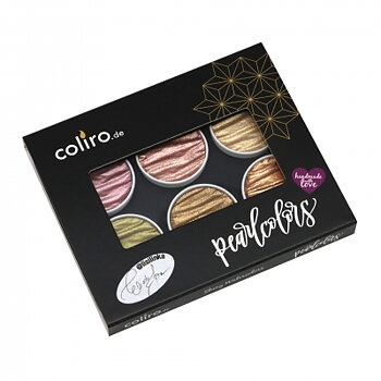 Coliro Pearl Color Set 6 färger "Lisi"