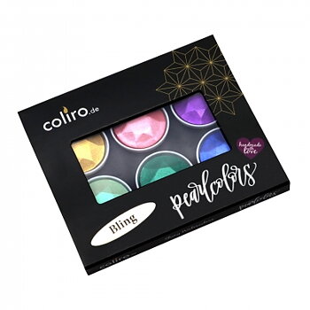 Coliro Pearl Color Set 6 färger "Bling"