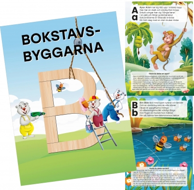 Bokstavsbyggarna – Läsebok