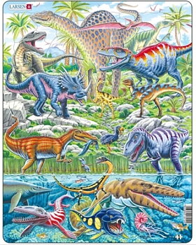 Pussel - Dinosaurier