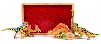 Träpussel Dinosaurier Fairtrade