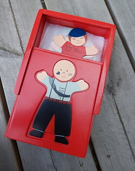 Pussellåda Jobb, jobb, jobb