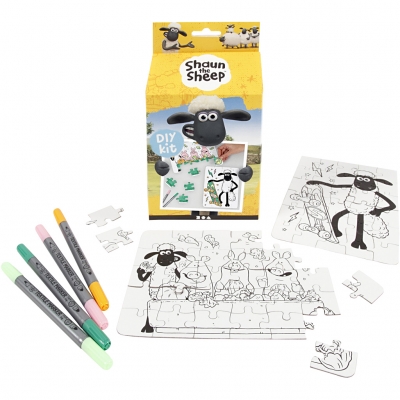 Pussel - Fåret Shaun - Diy-kit