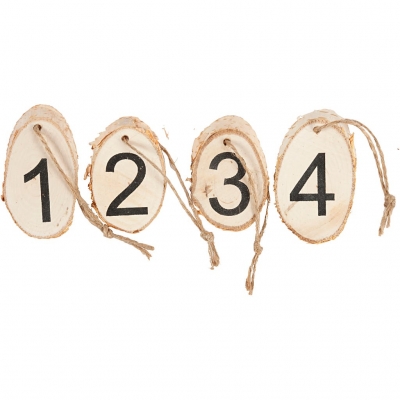 Adventssiffror, 4 st./ förp.