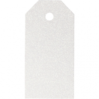 Manillamärken, Vita med glitter