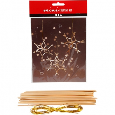 Mini DIY Kit, iskristall i halm