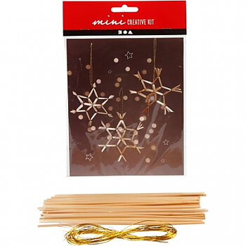 Mini DIY Kit, iskristall i halm