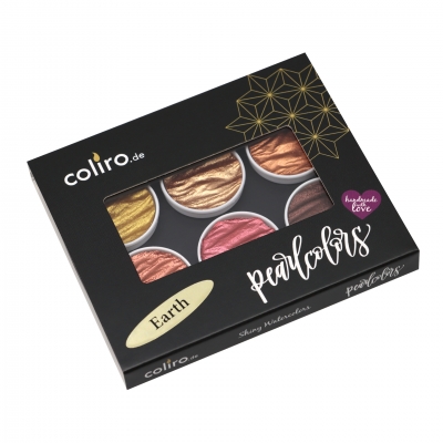 Coliro Pearl Color Set 6 färger "Earth"