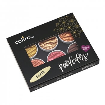 Coliro Pearl Color Set 6 färger "Earth"