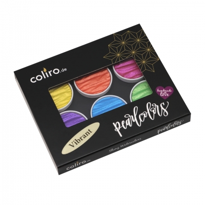 Coliro Pearl Color Set 6 färger "Vibrant"
