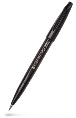 Pentel - Brush Sign Pen - BLACK