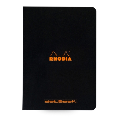 Rhodia Classic häftad A5 prickad