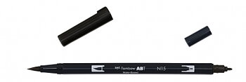 Tombow ABT Dual Brush N15 svart