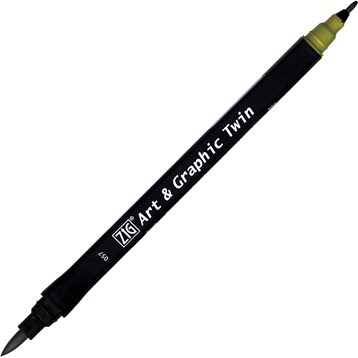 Zig Art & Graphic Twin - Olive Green