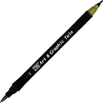 Zig Art & Graphic Twin - Olive Green