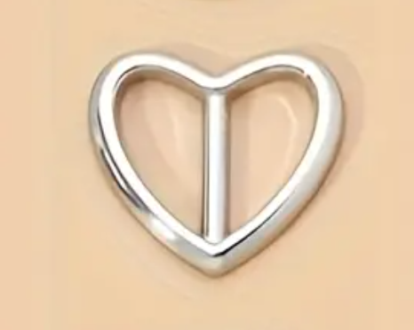 Sjalspänne Silver Hjärta