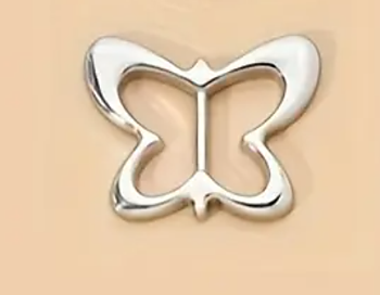 Sjalspänne Silver Fjäril