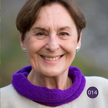 Ulla Jacobsson - Liten Rundsjal  - Eva -  Mörklila